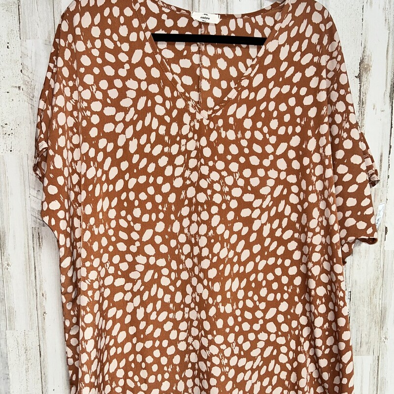 XL Rust Spotted Top