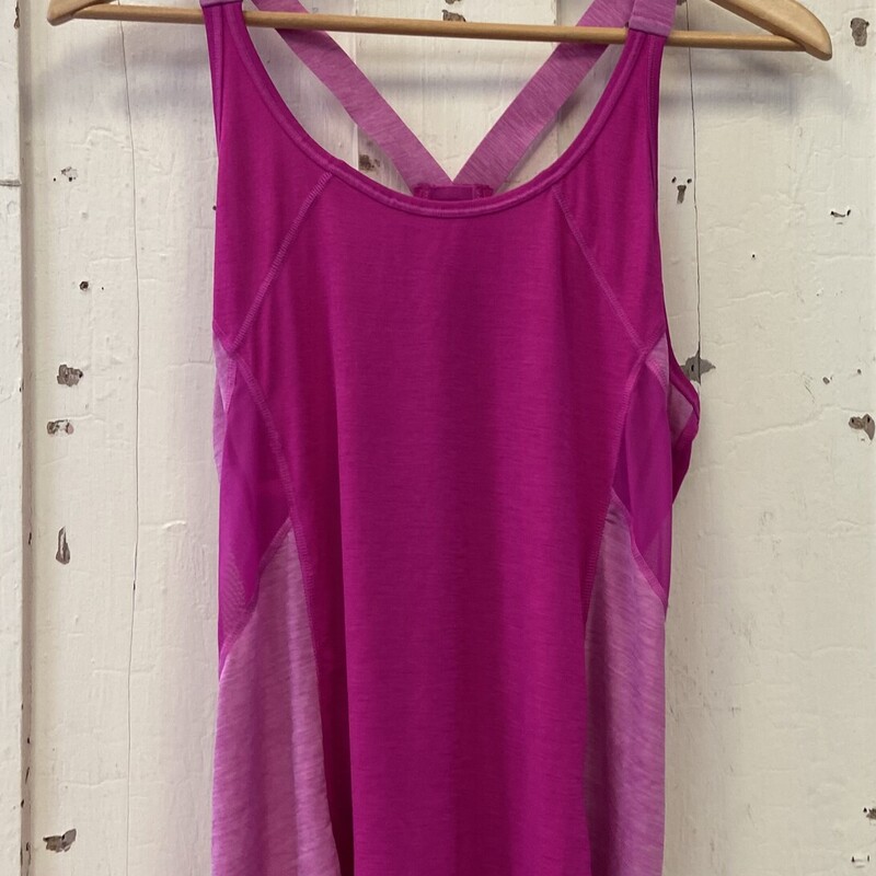 Fuschia Rcer Tank
Fuschia
Size: Large