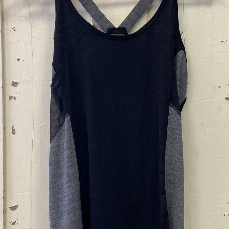 Blk/charc Rcer Tank
Blk/char
Size: Large