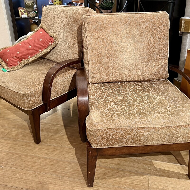 Accent Chair, Pier 1, Cushions, Wood Frame

Matching chair available, 17206 $99