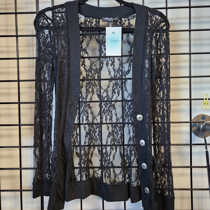 Streetwear Society Lace, Black, Size: M