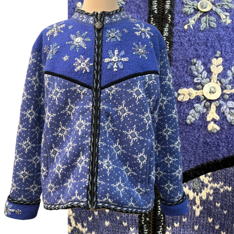 Icelandic Snowflake Cardi