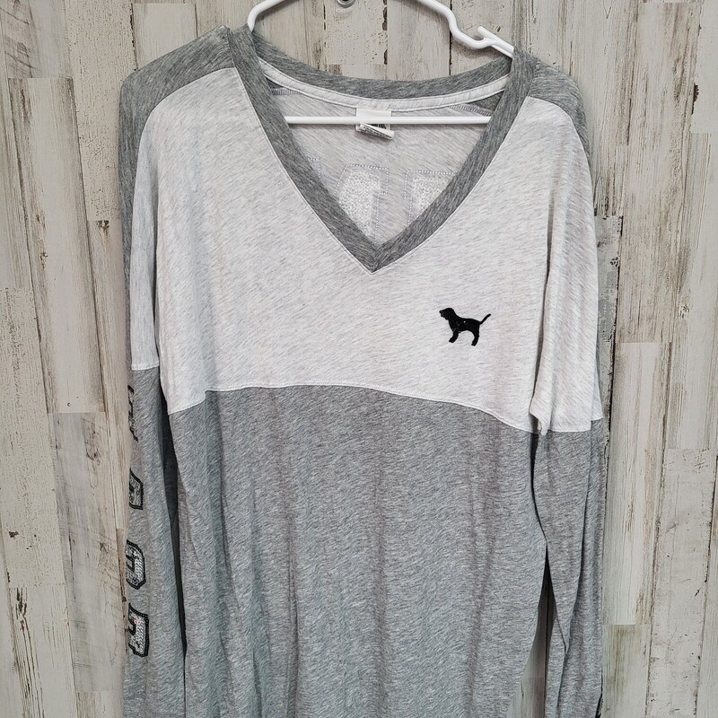 S Grey Seqiun Longsleeve, Grey, Size: Ladies S