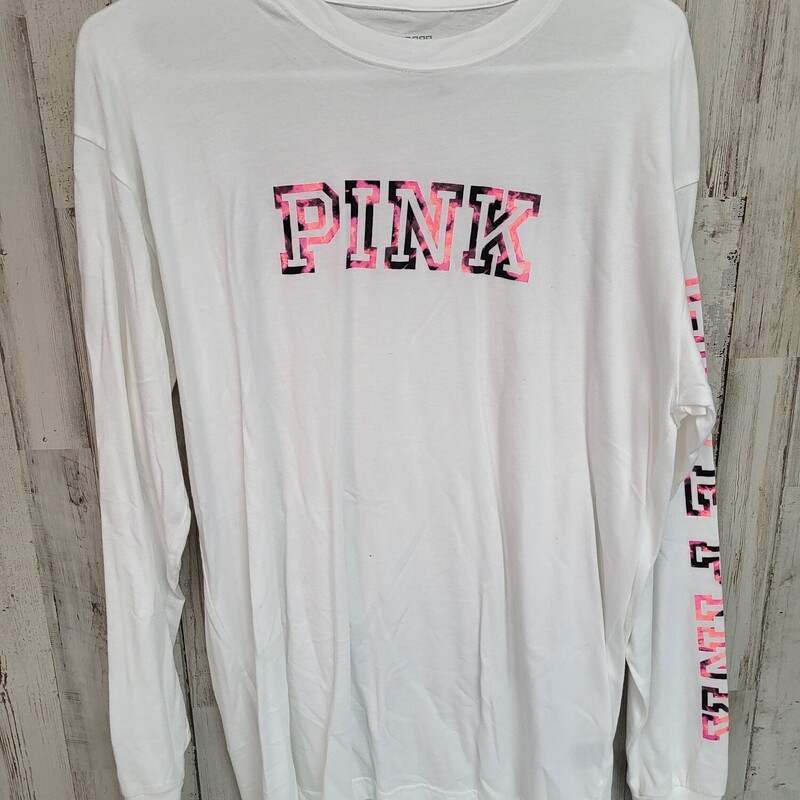 S White Logo Longsleeve