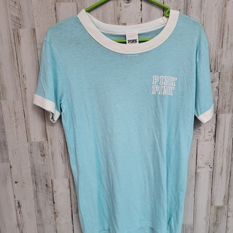 S Lt Blue Logo Tee