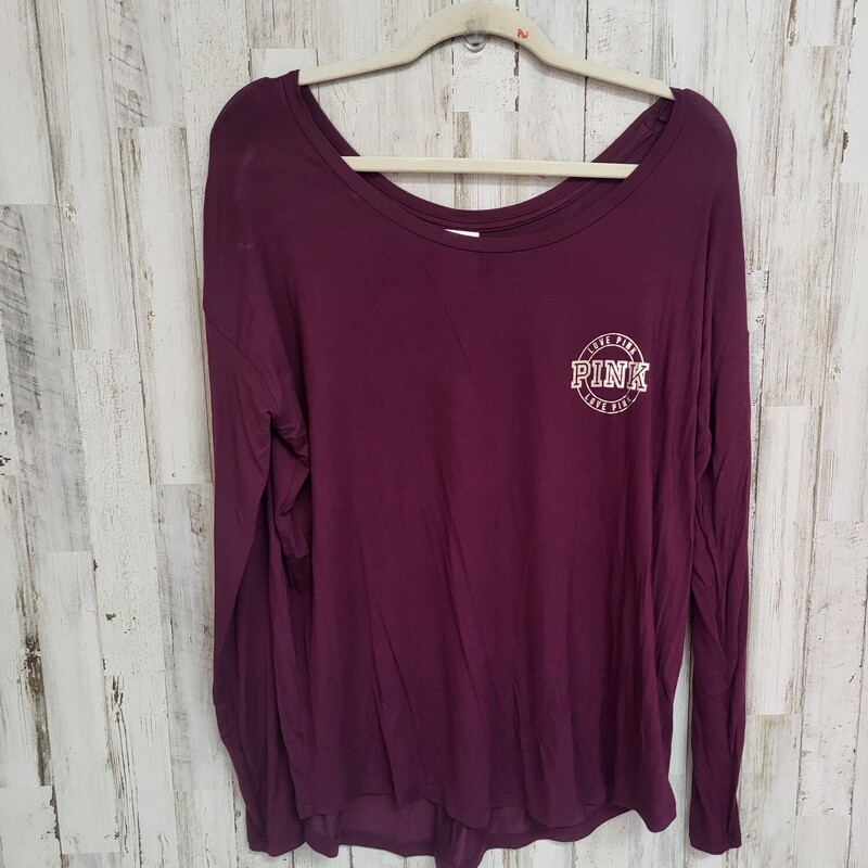 M Maroon Love Pink Top