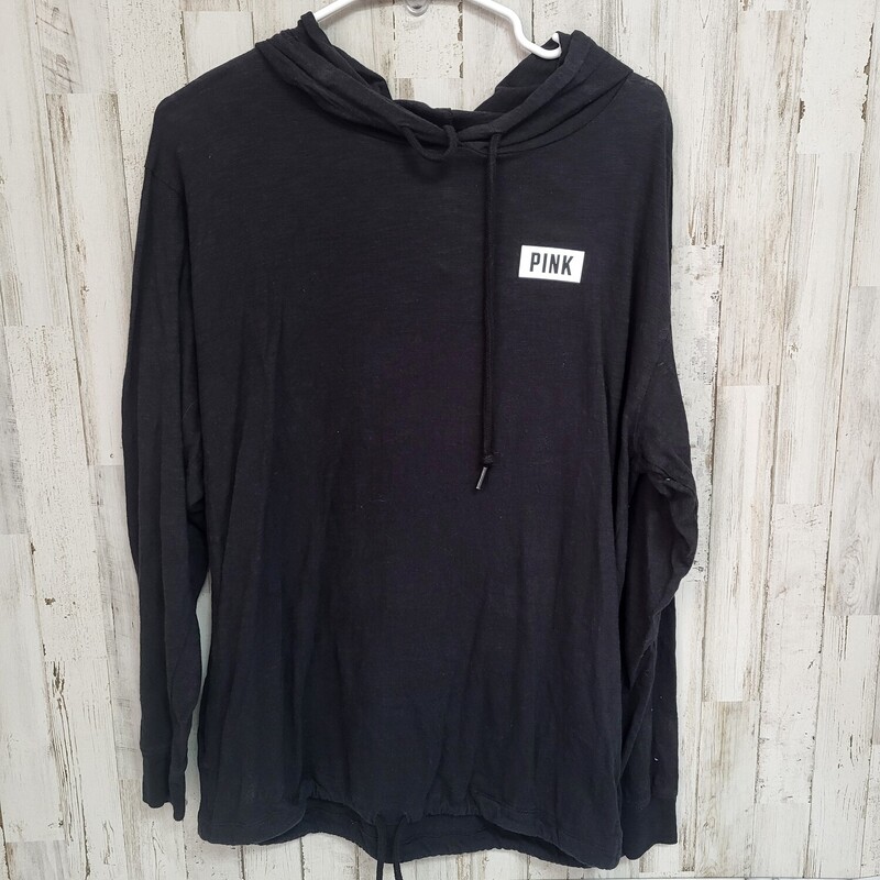 M Black Hooded Tee