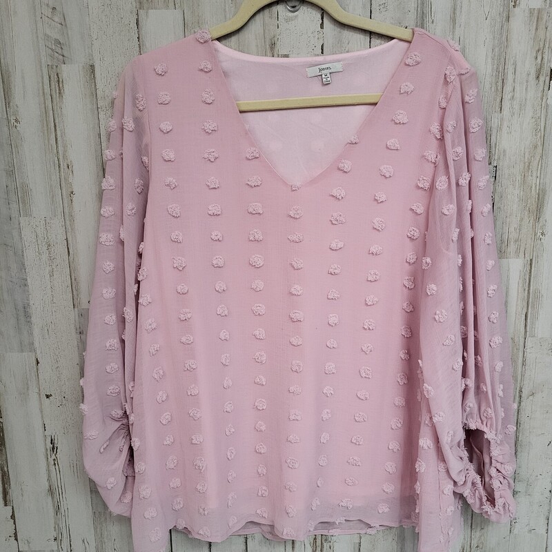 M Pink Dotted Top