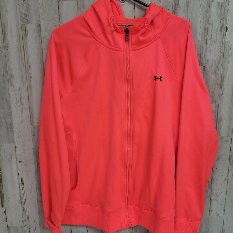 XL Neon Pink Zip Jacket