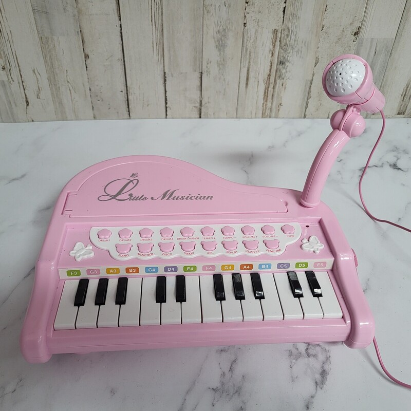 Pink Piano Toy