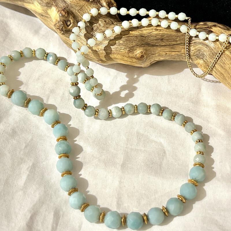 Chan Lu blue beads necklace