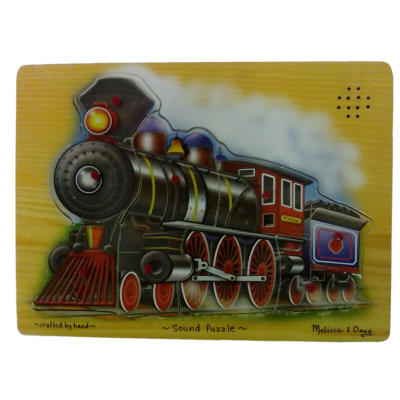 MELISSA & DOUG Wooden Train Engine Sound Peg Puzzle 9 Pieces Toddler Kids Toy, Toys

Located at Pipsqueak Resale Boutique inside the Vancouver Mall, Suite 230, (upstairs between Round 1 and Golds Gym) or online at:

#resalerocks #pipsqueakresale #vancouverwa #portland #reusereducerecycle #fashiononabudget #chooseused #consignment #savemoney #shoplocal #weship #keepusopen #shoplocalonline #resale #resaleboutique #mommyandme #minime #fashion #reseller

All items are photographed prior to being steamed. Cross posted, items are located at #PipsqueakResaleBoutique, payments accepted: cash, paypal & credit cards. Any flaws will be described in the comments. More pictures available with link above. Local pick up available at the #VancouverMall, tax will be added (not included in price), shipping available (not included in price, *Clothing, shoes, books & DVDs for $6.99; please contact regarding shipment of toys or other larger items), item can be placed on hold with communication, message with any questions. Join Pipsqueak Resale - Online to see all the new items! Follow us on IG @pipsqueakresale & Thanks for looking! Due to the nature of consignment, any known flaws will be described; ALL SHIPPED SALES ARE FINAL. All items are currently located inside Pipsqueak Resale Boutique as a store front items purchased on location before items are prepared for shipment will be refunded.