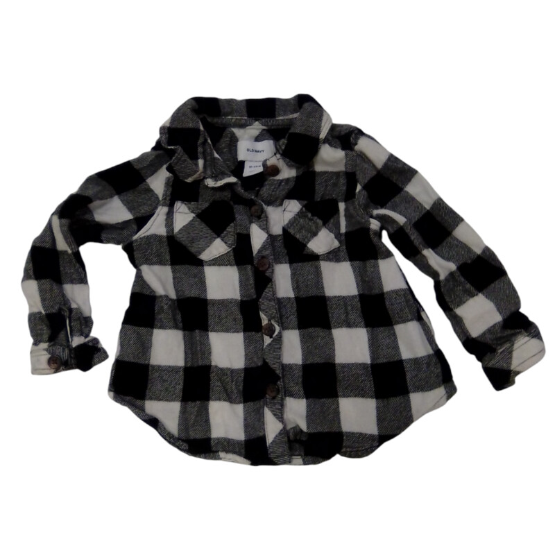 Long Sleeve Shirt: Black