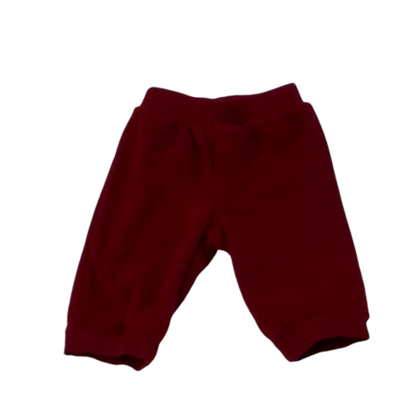 Pants: Fleece Red