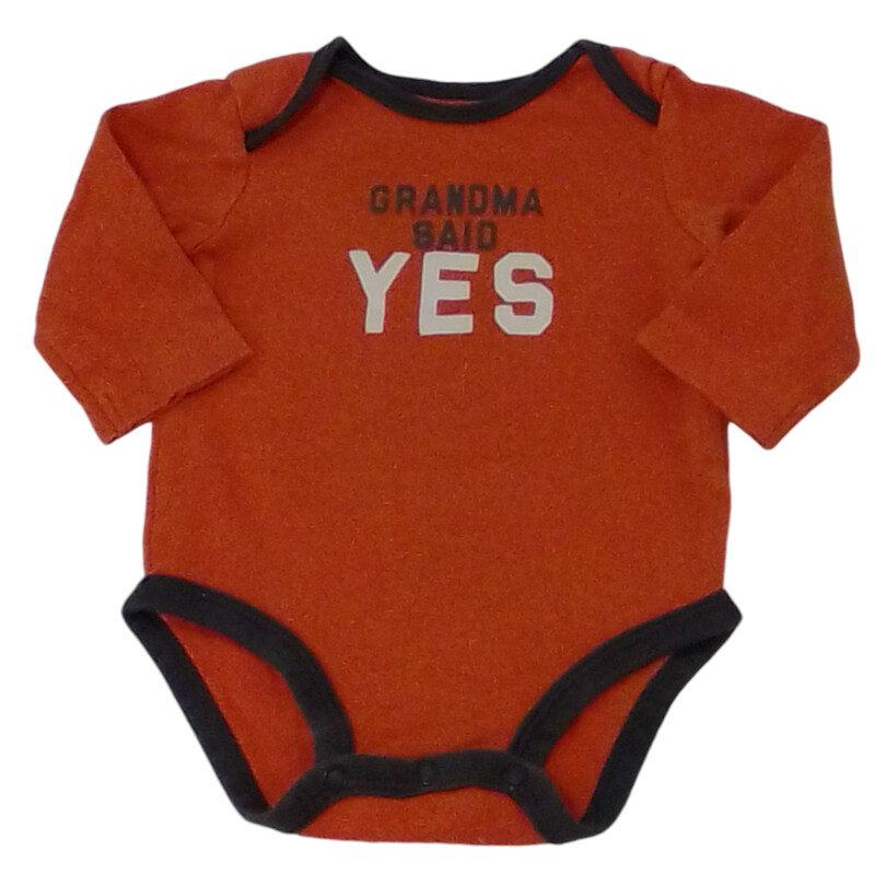 Long Sleeve Onesie: Orang