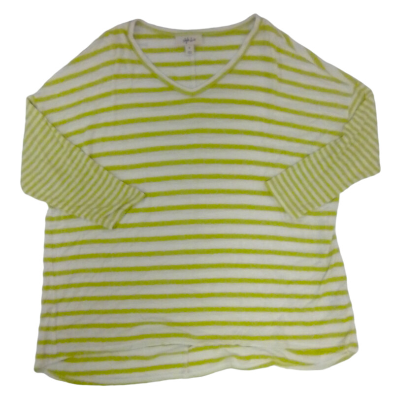 LS Shirt:stripes/green/wh