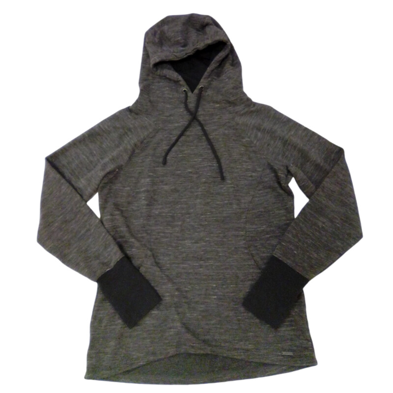 Hooded LS Shirt: Grey