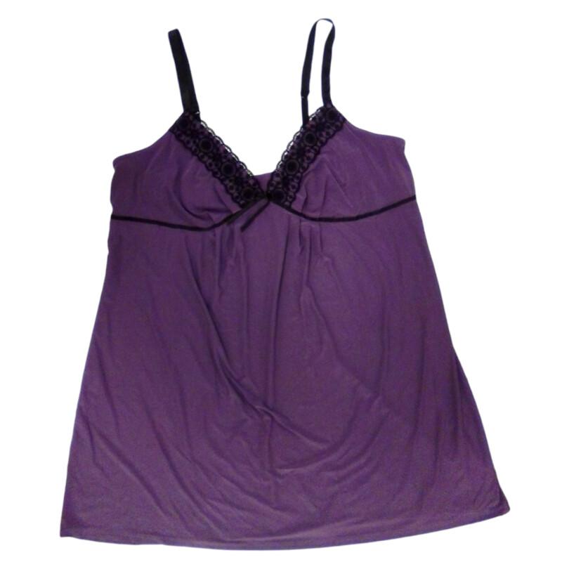 Tank: Purple W/Lace