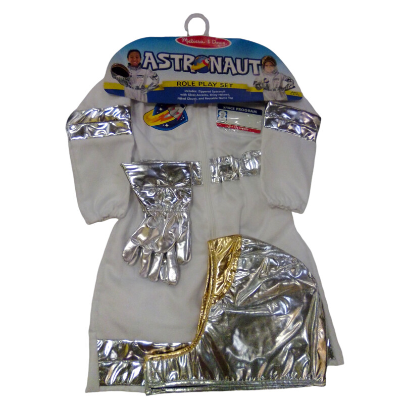 Costume: Astronaut NWT, Kid, Size: 3/6

Located at Pipsqueak Resale Boutique inside the Vancouver Mall, Suite 230, (upstairs between Round 1 and Golds Gym) or online at:

#resalerocks #pipsqueakresale #vancouverwa #portland #reusereducerecycle #fashiononabudget #chooseused #consignment #savemoney #shoplocal #weship #keepusopen #shoplocalonline #resale #resaleboutique #mommyandme #minime #fashion #reseller

All items are photographed prior to being steamed. Cross posted, items are located at #PipsqueakResaleBoutique, payments accepted: cash, paypal & credit cards. Any flaws will be described in the comments. More pictures available with link above. Local pick up available at the #VancouverMall, tax will be added (not included in price), shipping available (not included in price, *Clothing, shoes, books & DVDs for $6.99; please contact regarding shipment of toys or other larger items), item can be placed on hold with communication, message with any questions. Join Pipsqueak Resale - Online to see all the new items! Follow us on IG @pipsqueakresale & Thanks for looking! Due to the nature of consignment, any known flaws will be described; ALL SHIPPED SALES ARE FINAL. All items are currently located inside Pipsqueak Resale Boutique as a store front items purchased on location before items are prepared for shipment will be refunded.