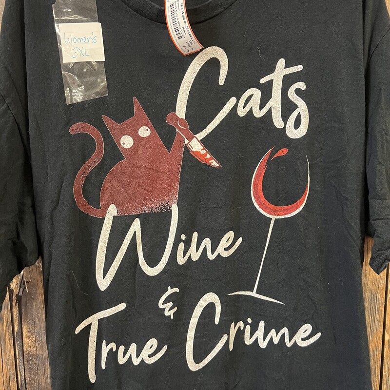 Black Cats & Wine Tshirt