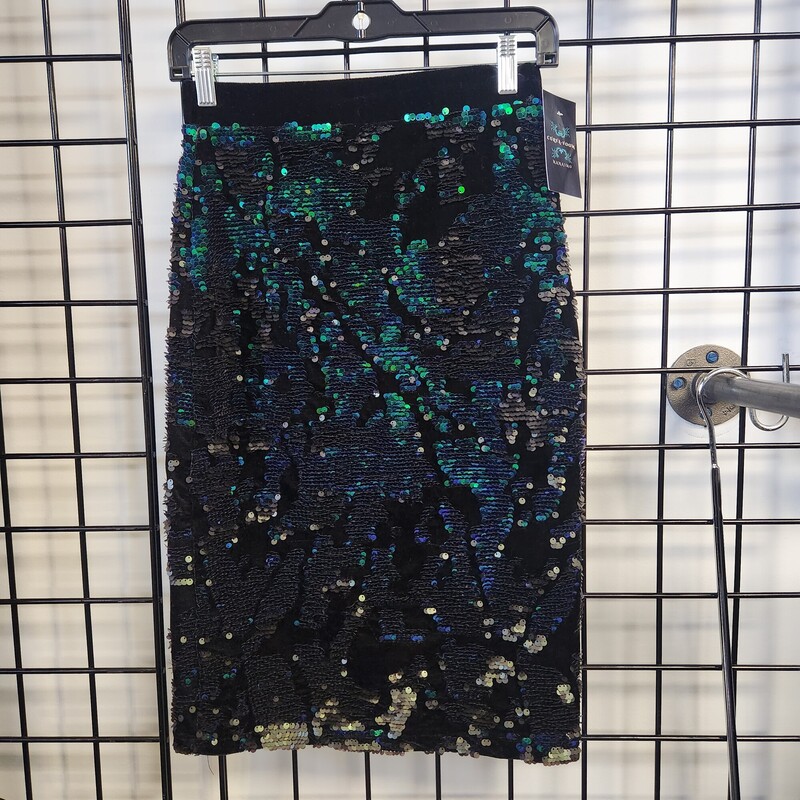 Velvet Skirt Sequin