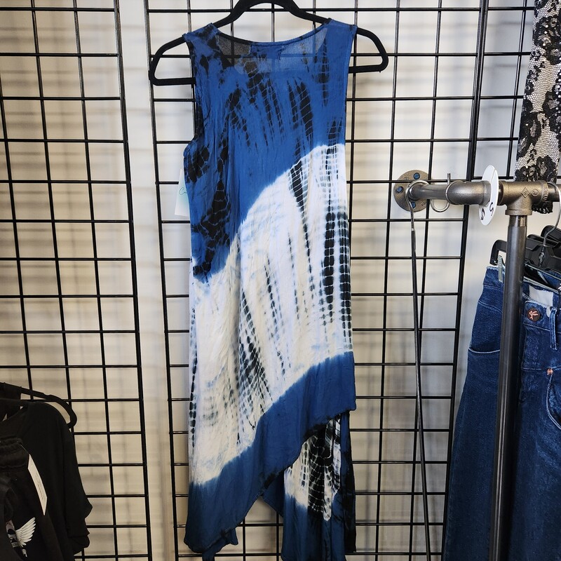 Azure Dress, Tie Dye, Size: XL