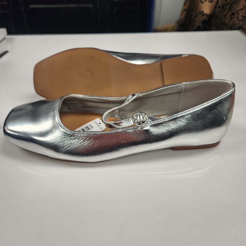 Torrid Mary Janes NEW, Silver, Size: 11