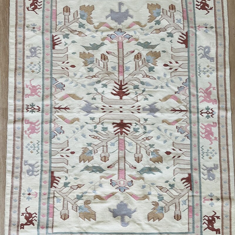 Dhurre Wool Area Rug