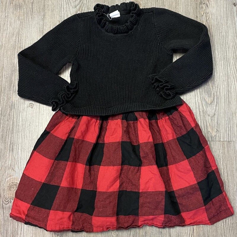 Gap  Plaid Dress LS