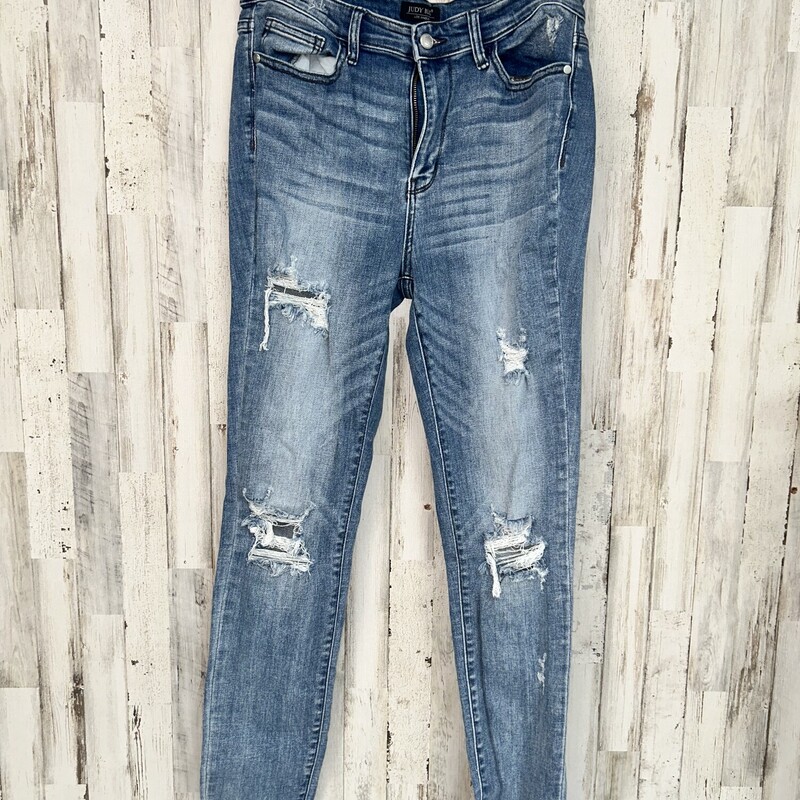 Sz13 Distress Skinny Jegg