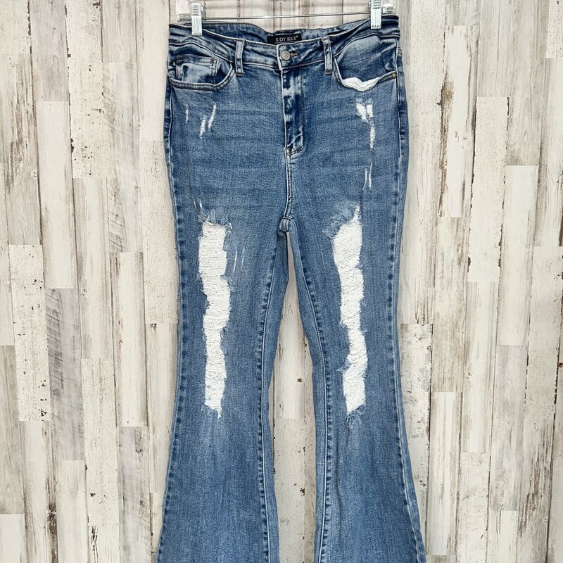 Sz13 Ripped Flare Jegging