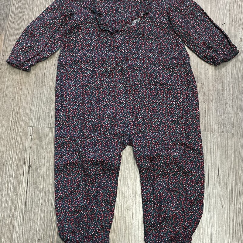 Baby Gap Cherry Onesie, Navy, Size: 12-18M