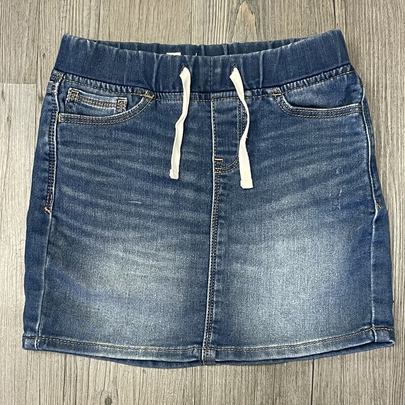 Gap Denim Skirt, Blue, Size: 6-7Y