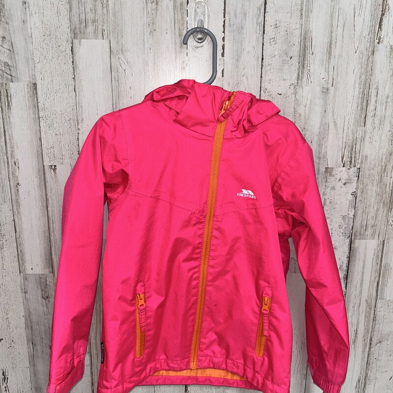 3/4 Hot Pink Zip Jacket