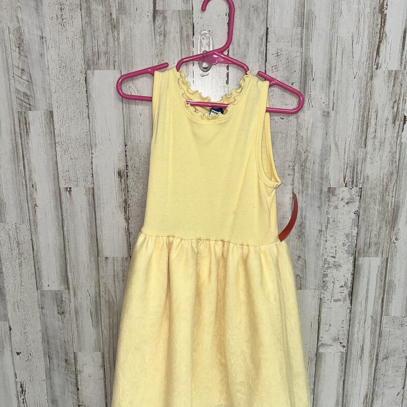 5t Yellow Mesh Tank Dress