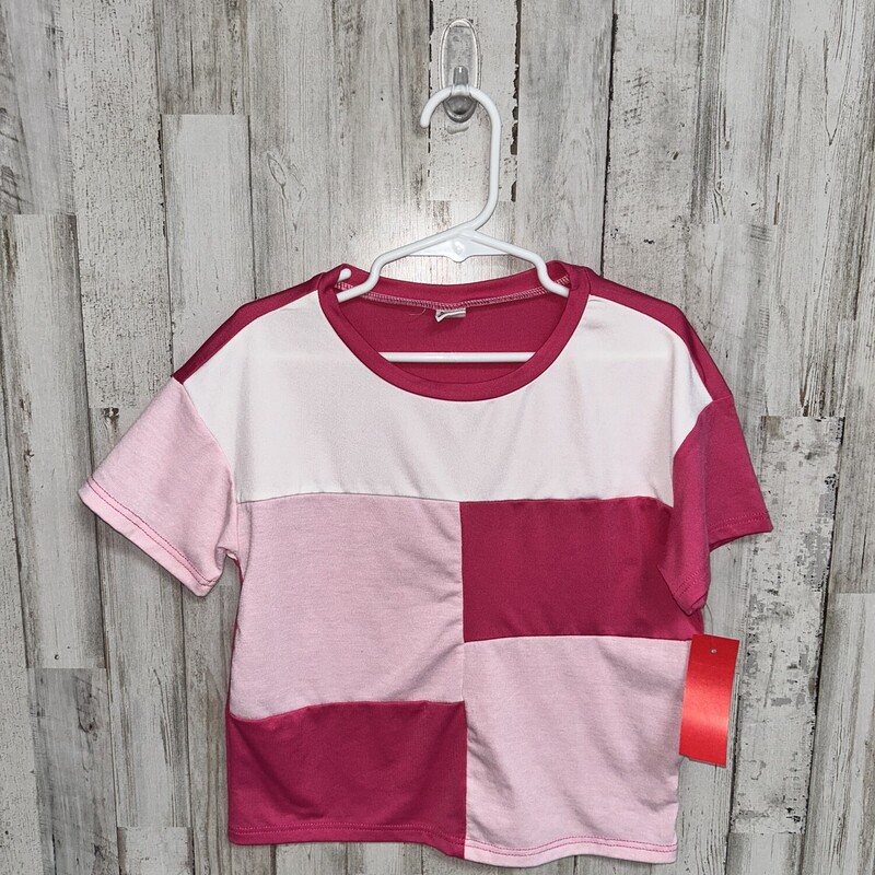 5 Pink Colorblock Tee