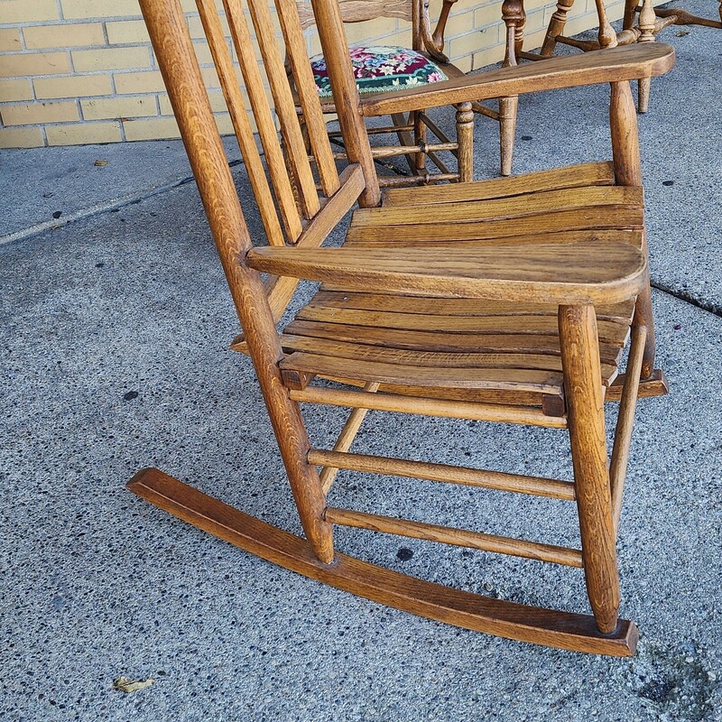 Amish Rocker, Wood, Size: Large