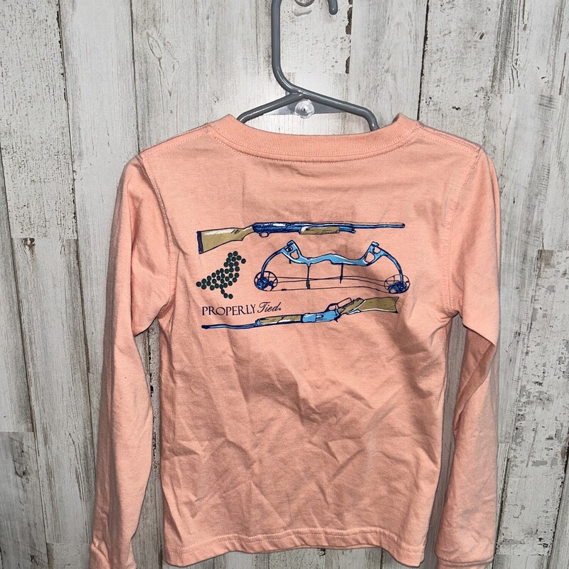 2T Orange Gun Pocket Tee, Orange, Size: Boy 2T-4T