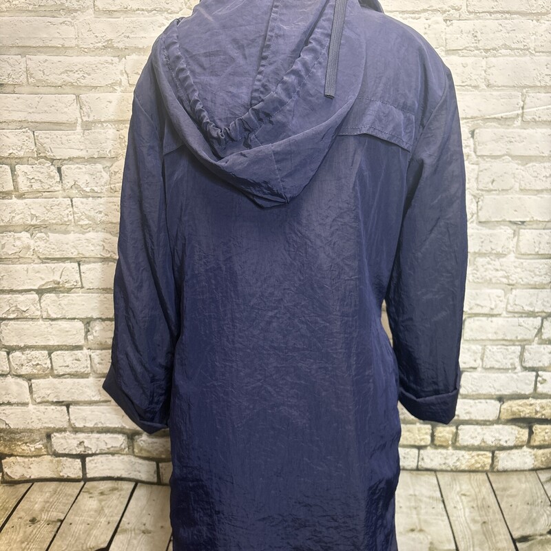 Anorak, Navy, Size: Large