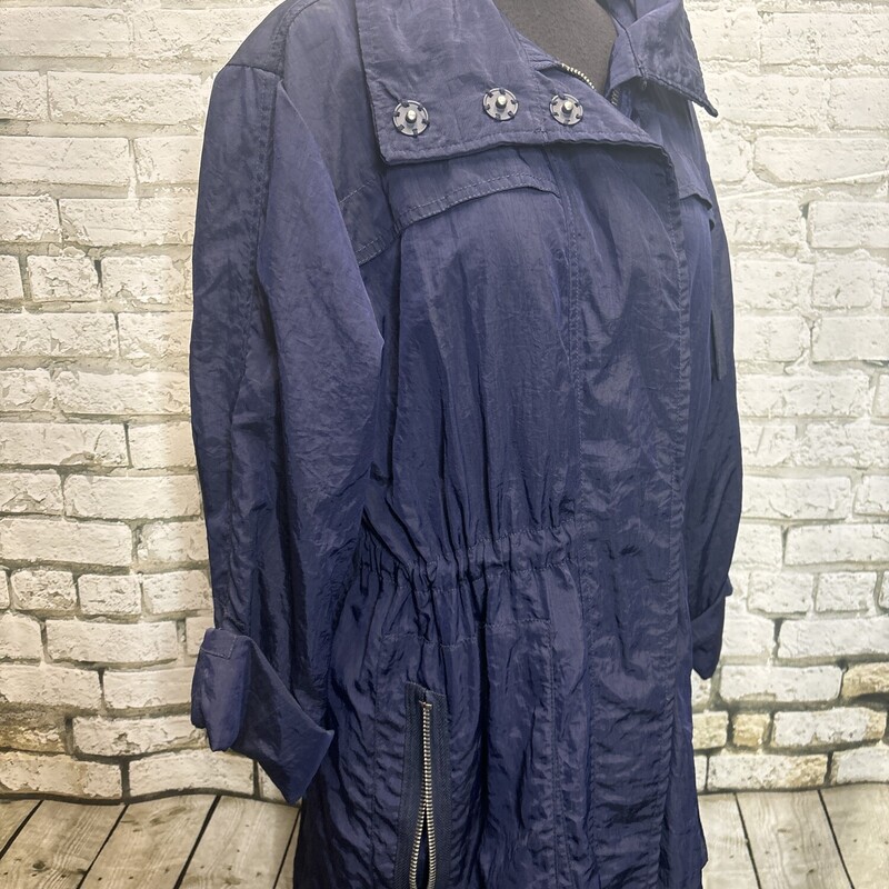 Anorak, Navy, Size: Large