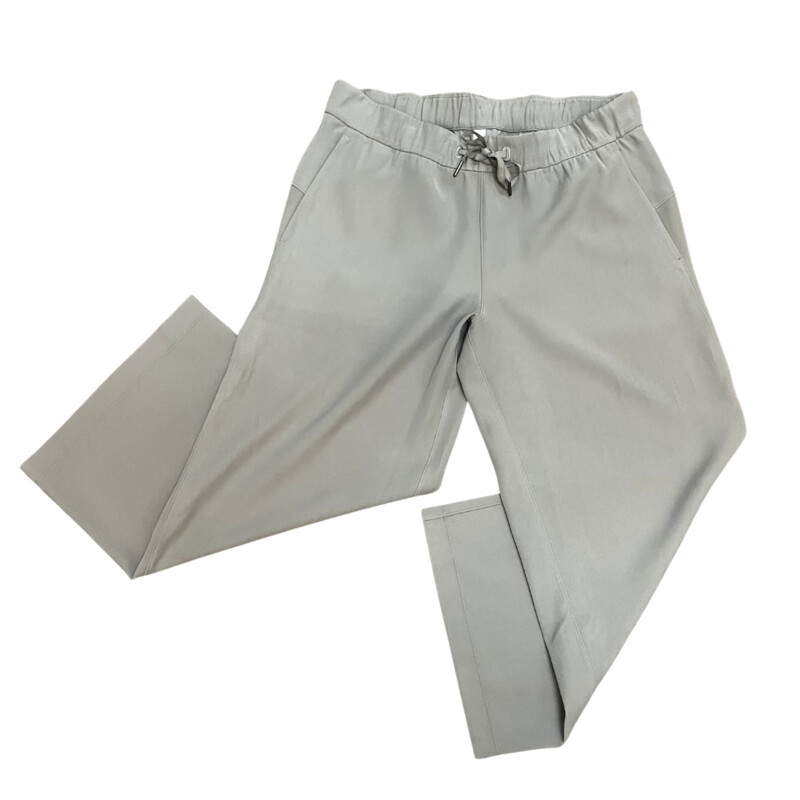 Lululemon Lounge Pants<br />
Wide Leg<br />
Drawstring Waist<br />
Color:  Stone<br />
Size: Medium (10)