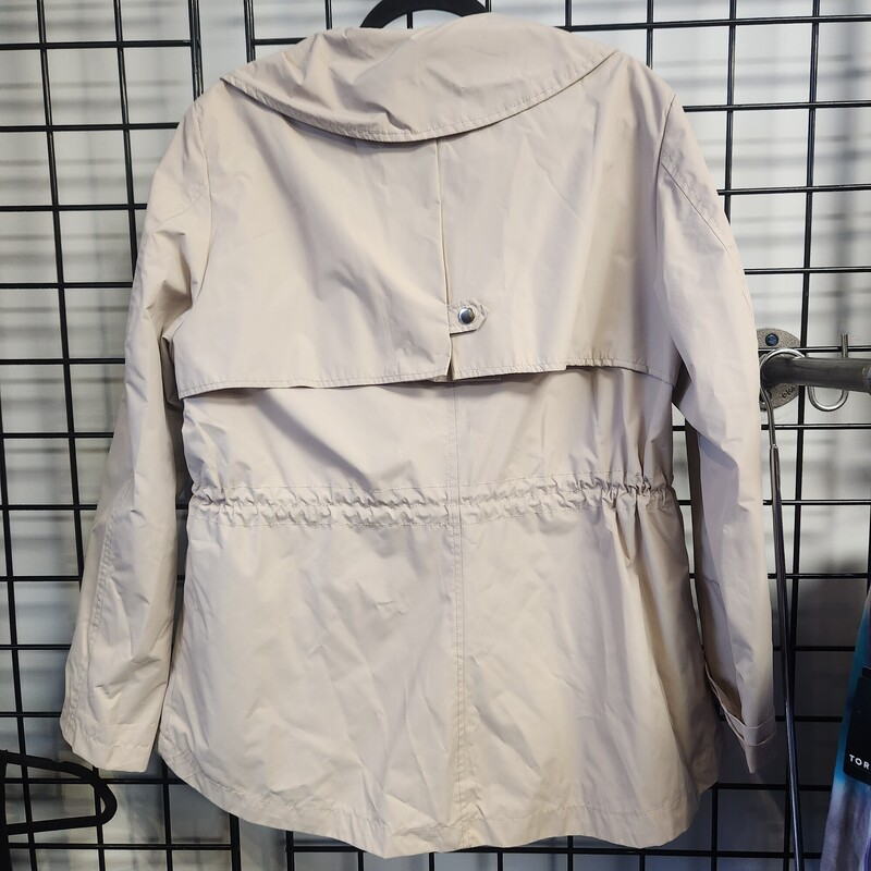 Cleo Rain Coat, Beige, Size: Xl