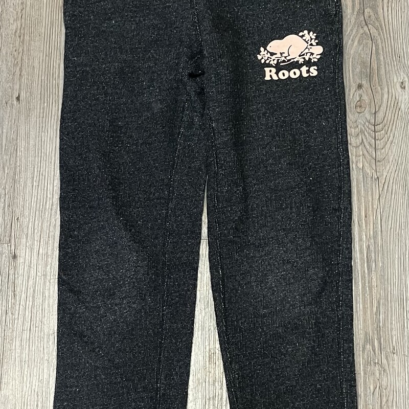 Roots Sweatpants, Black, Size: 7Y