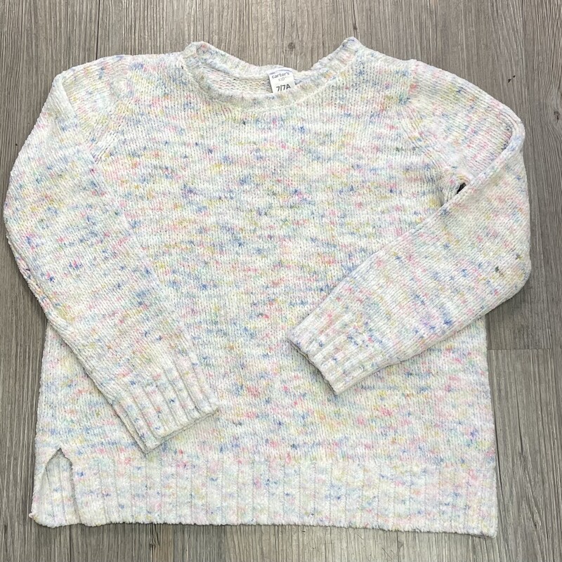 Carters Knit Sweater, Multi, Size: 7Y