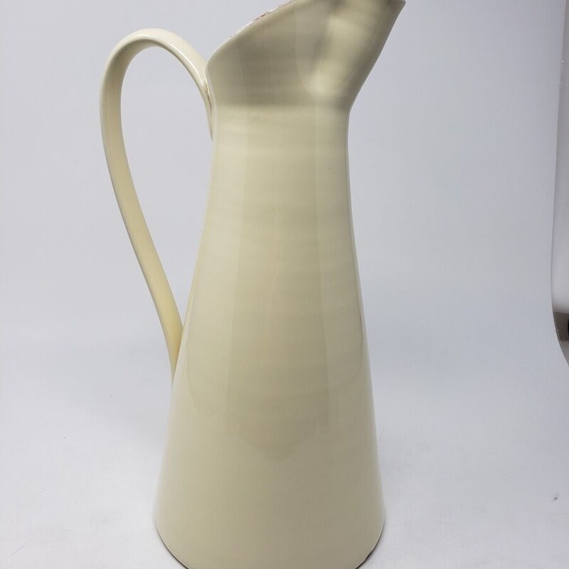 Vietri Ceramic Tavern Pitcher
Cream Size: 7 x 13H