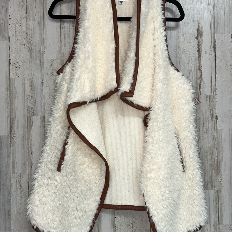 M Beige Fur Vest