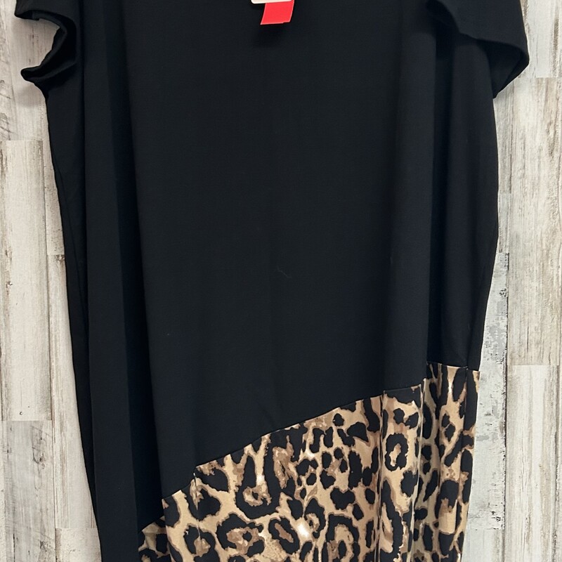 NEW 4X Black Cheetah Dres