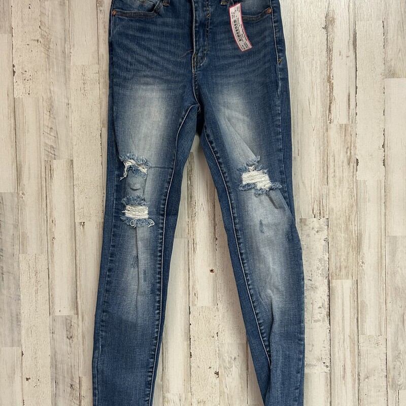 1 Denim Distress Skinnies