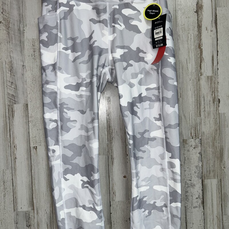 NEW S White Camo Leggings