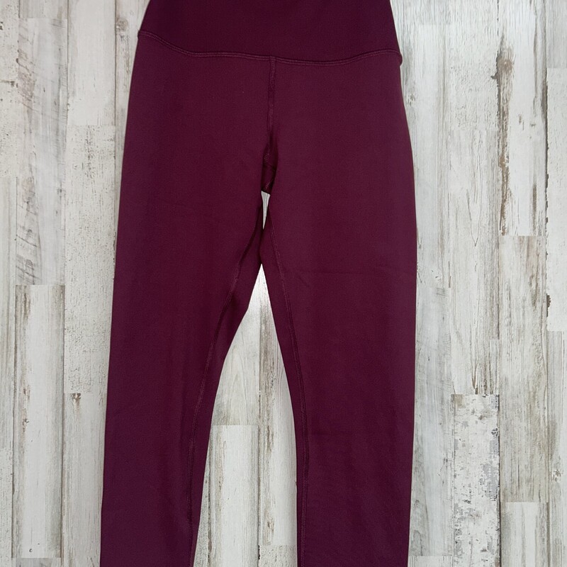 S Maroon Capri Leggings